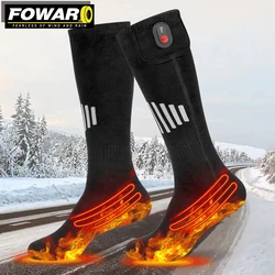 Chaussettes thermiques télécommandées pour hommes et femmes, chauffage électrique, batterie aste, extérieur, moto, hiver, métropolitain