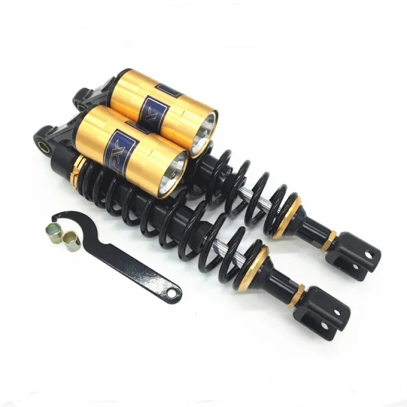 Picture 5: Universal Motorcycle Nitrogen Air Rear Shock Absorber 320mm 340mm for Yamaha Scooter Quad BWS XMAX Aerox