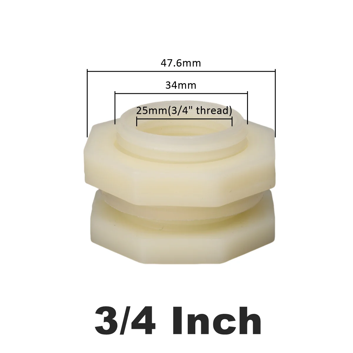 IBC Tank Wasserhahn Adapter Ventil S60X6 Grobgewinde Garten Schnellanschluss Ventile Armaturen Wassertanks Wasserhahn Ersatz – Detail 12