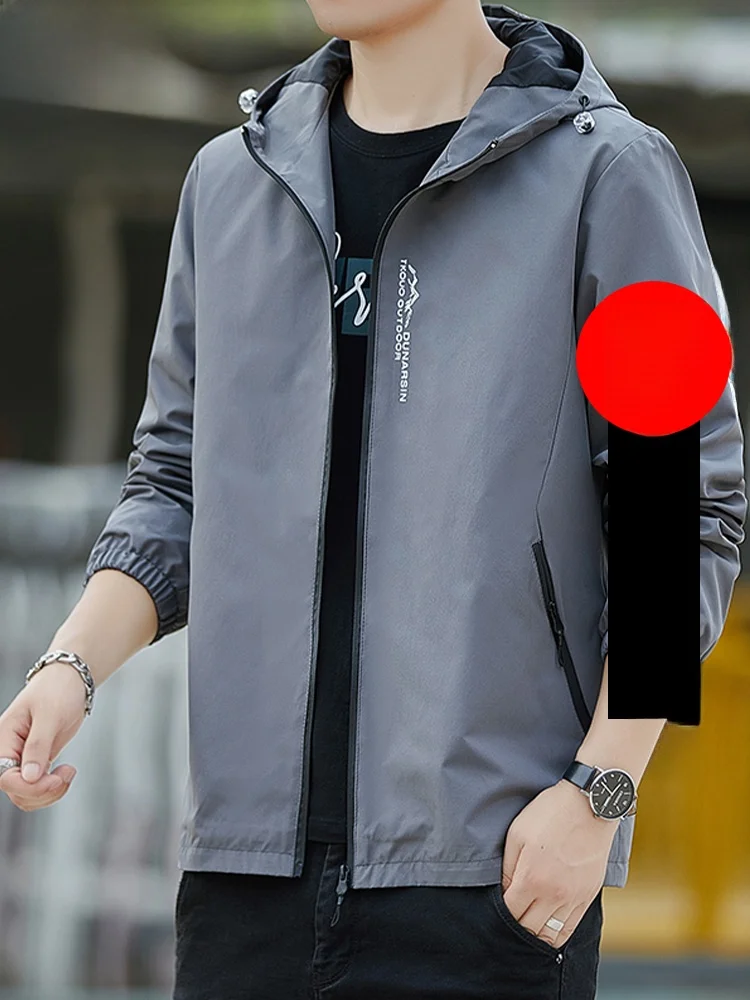 

Мужская свободная куртка на молнии с капюшоном, повседневная ветрозащитная осенне-зимняя верхняя одежда TUCANO, брендовая полиэстеровая нейлоновая одежда Cosite Fiber