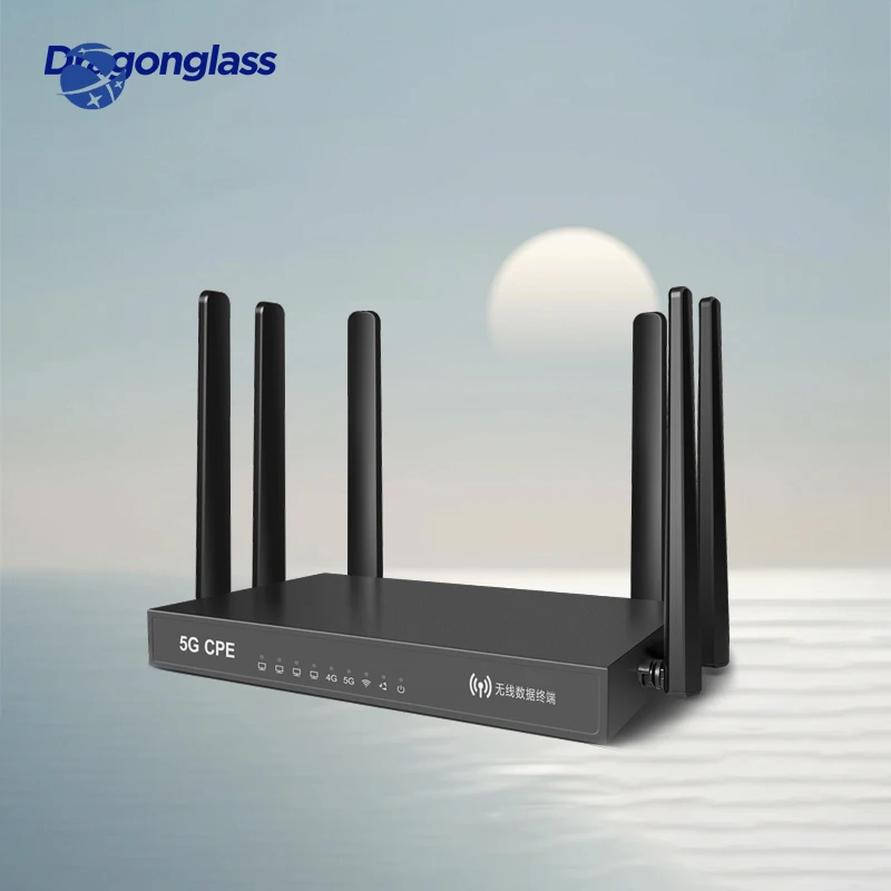

YYHC-Wholesale High Speed 6 Antennas AC1200M 5G Full Gigabit Wireless Router Dual Band 1200Mbps WIFI Router with SIM Card Slot