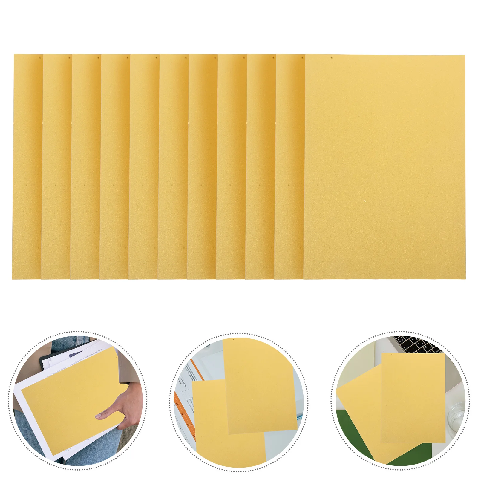 50 Sheets A5 Thick Printer For Crafts Multi-Function Printable Cardboard Sheets Double Sided Gold Construction Paper Diy Craft