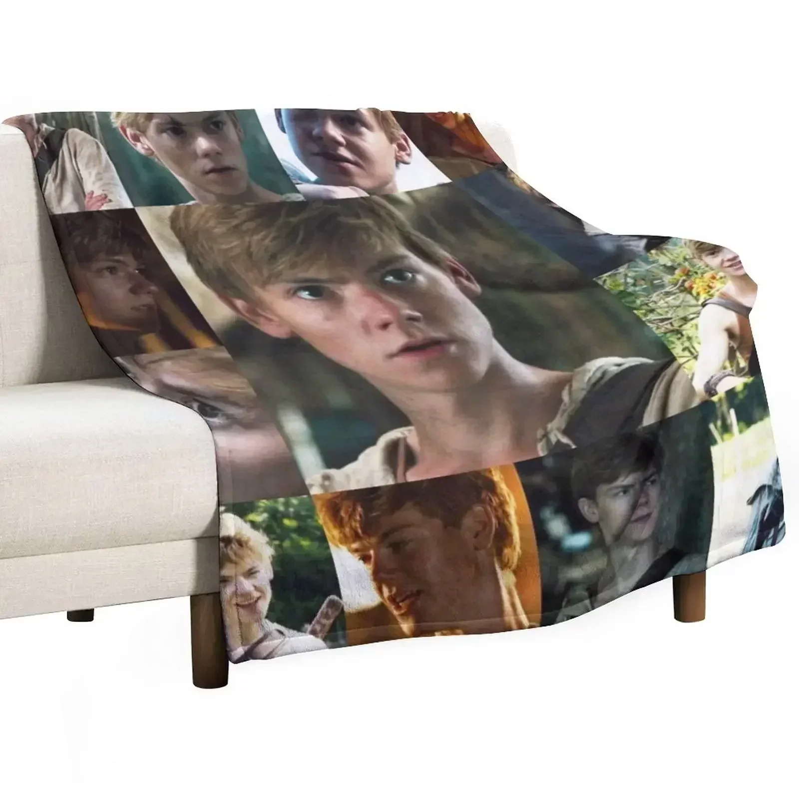 

the maze runner newt blanket Throw Blanket Soft Comfort Blanket for Reading Watching TV