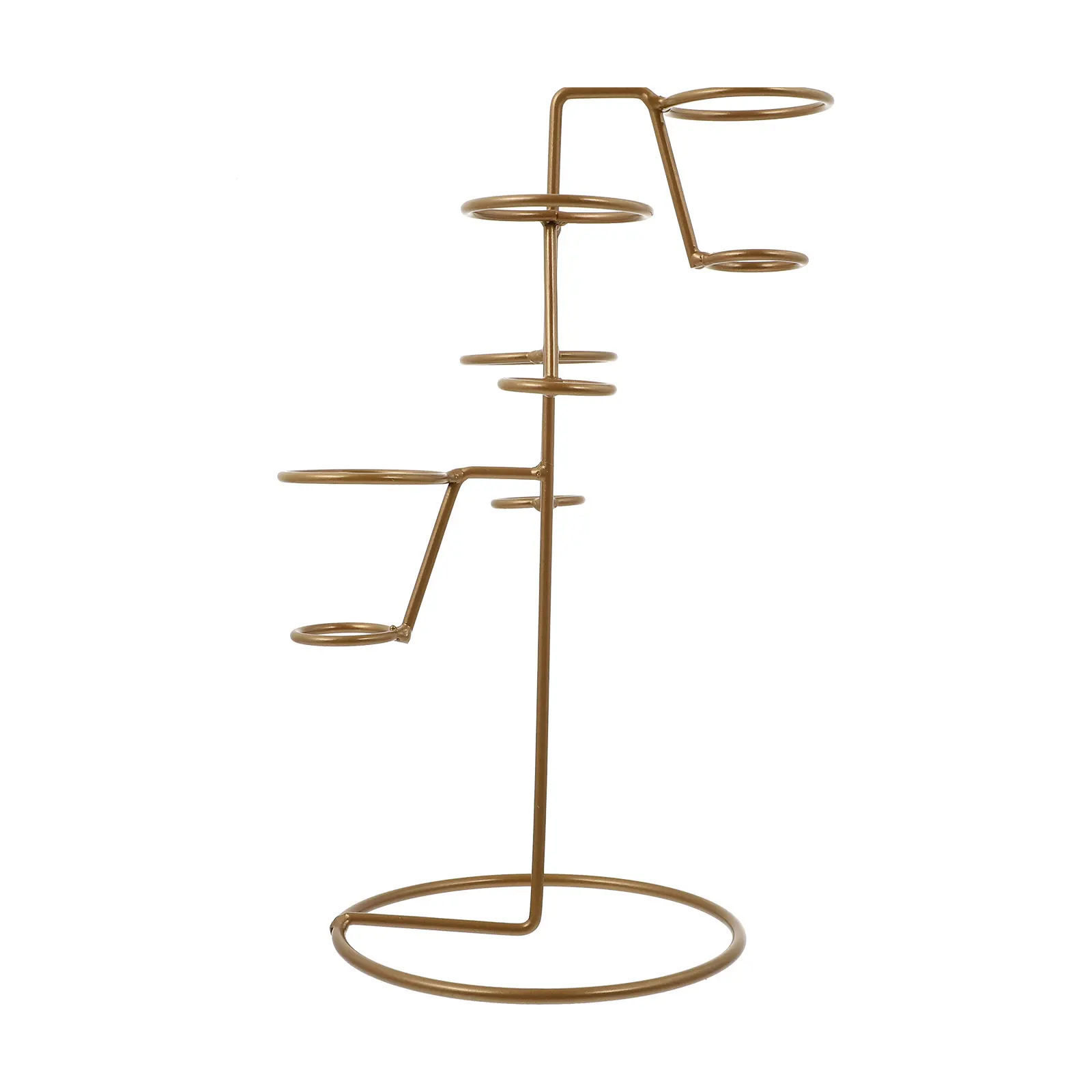 

1 pc Iron Sweet Holder Display Rack for Home Bakery Smooth Surface Practical Party Storage Practical Storage Holder Cake Stand