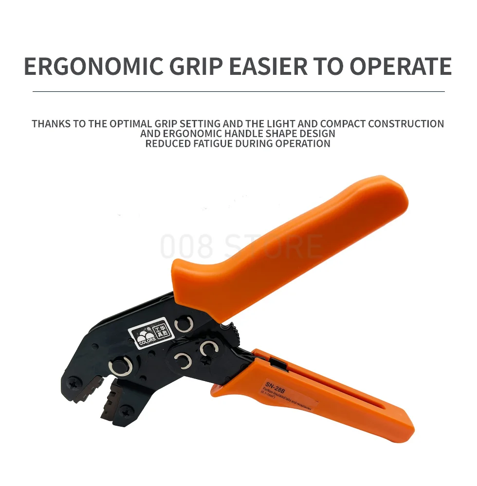 Free shipping SN-28B SN-48B MINI EUROP STYLE crimping tool crimping plier 0.25-2.5mm² multi tool tools hands 28-18AWG