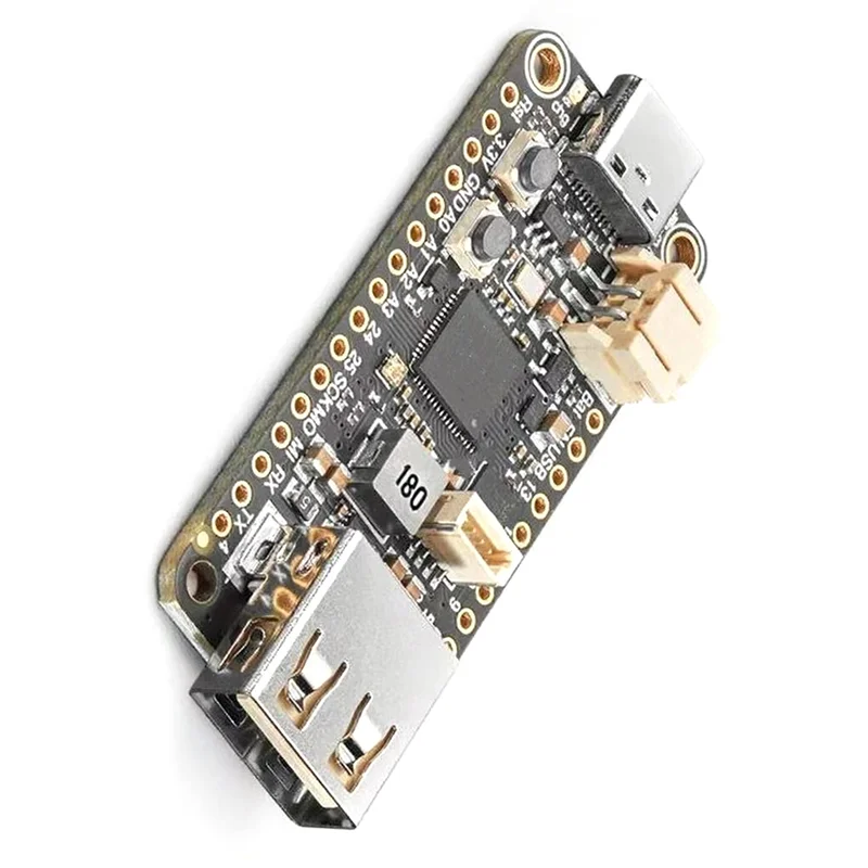ABSQ-Feather RP2040 5723 USB Type A Host Enhanced Connectivity Microcontroller For DIY Projects And Prototyping