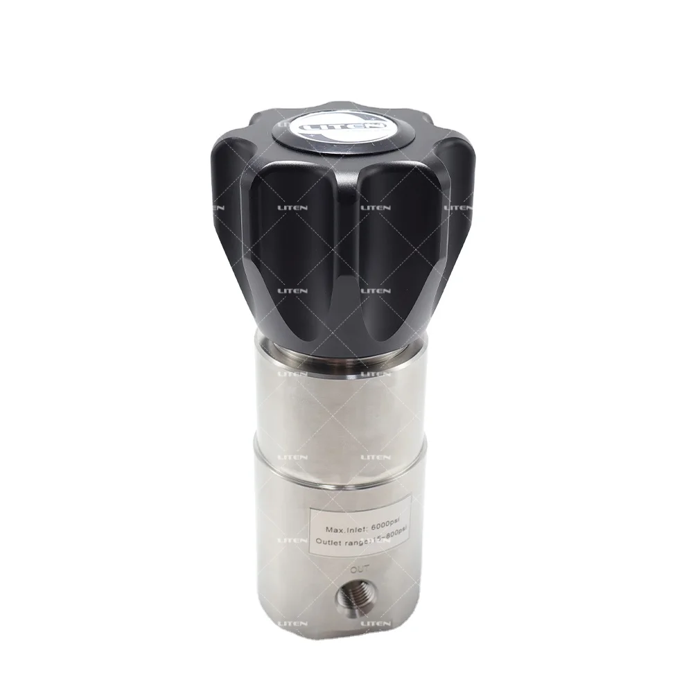 

Новый вентиляционный регулятор давления 2025 года, 10000 фунтов на квадратный дюйм, нержавеющая сталь 316L, 1/4 регулятора обратного давления, поршневая конструкция