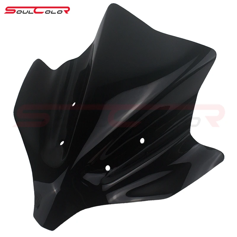 Motorcycle Sport Windshield Visor Black Windscreen Fits For YAMAHA MT-10 2022 2023 2024 MT10 SP 22-24 MT10SP 23 mt10