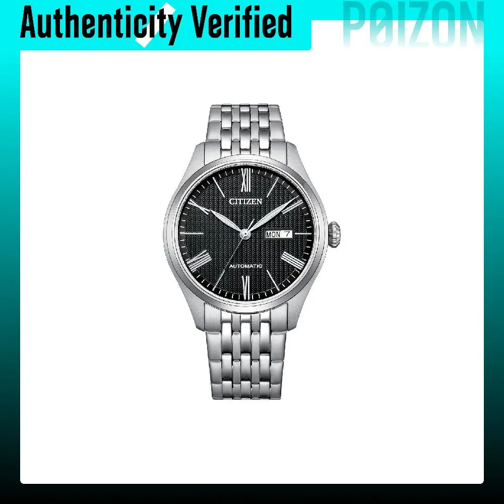 CITIZEN Mechanical Watch Automatic Mechanical Movement Stainless Steel Strap Watch 40mm NH8410-59E