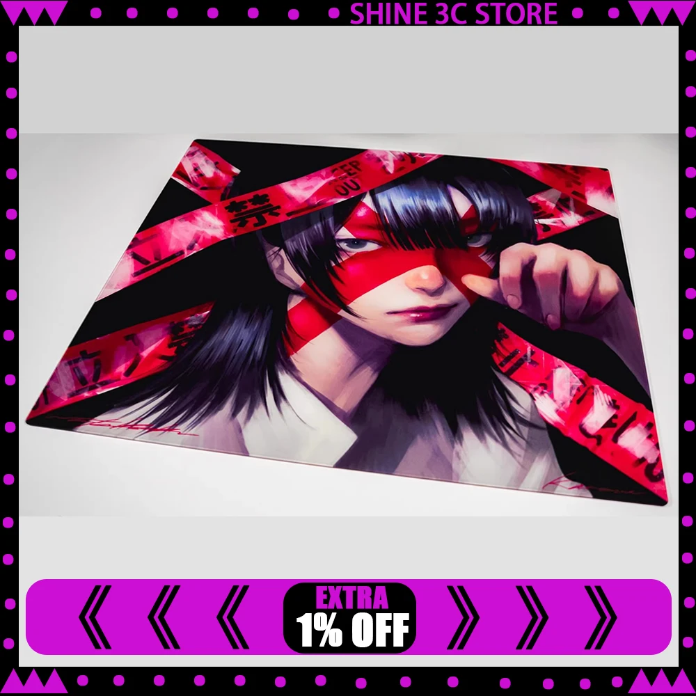 

PAN Esports The SAI II Glass Mousepad Smooth and Speed Mouse Pad FPS Duplicate Kanami For TTK APEX CSGO PC Accessories Gifts