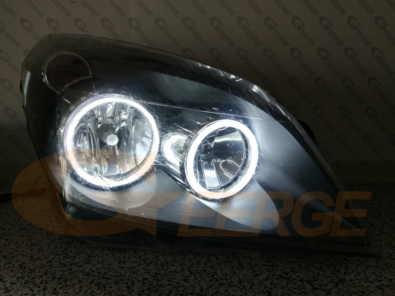 Geerge For Opel Astra H 2004 2005 2006 2007 2008 2009 2010 Excellent Ultra Bright CCFL Angel Eyes Kit Halo Rings