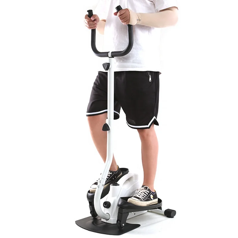 

Домашний гидравлический мини-степпер с ручками для фитнеса и упражнений