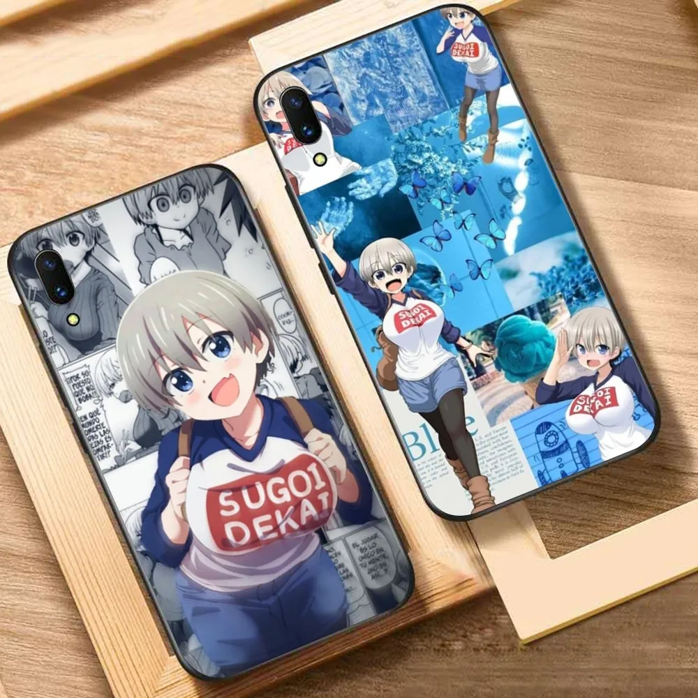 Anime Uzaki Chan Phone Case For Huawei Y9 6 7 5 Prime Enjoy 7s 7 8 plus 7a 9e 9plus 8E Lite Psmart Shell