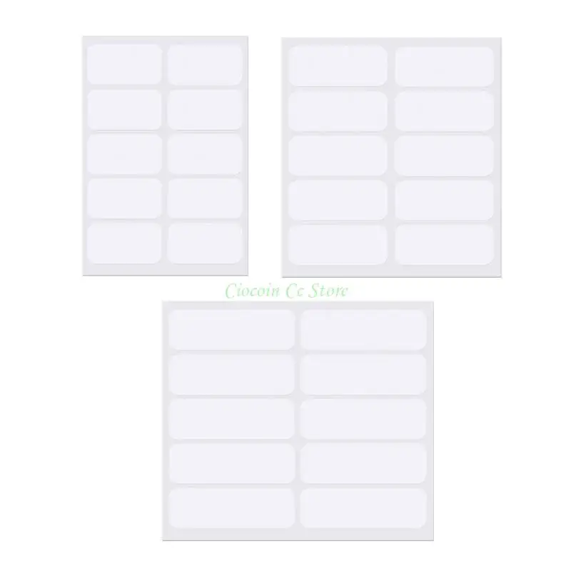 X90F Adhesive Fabric Tag for Clothes Machine Washable No-Iron Clothing Labels
