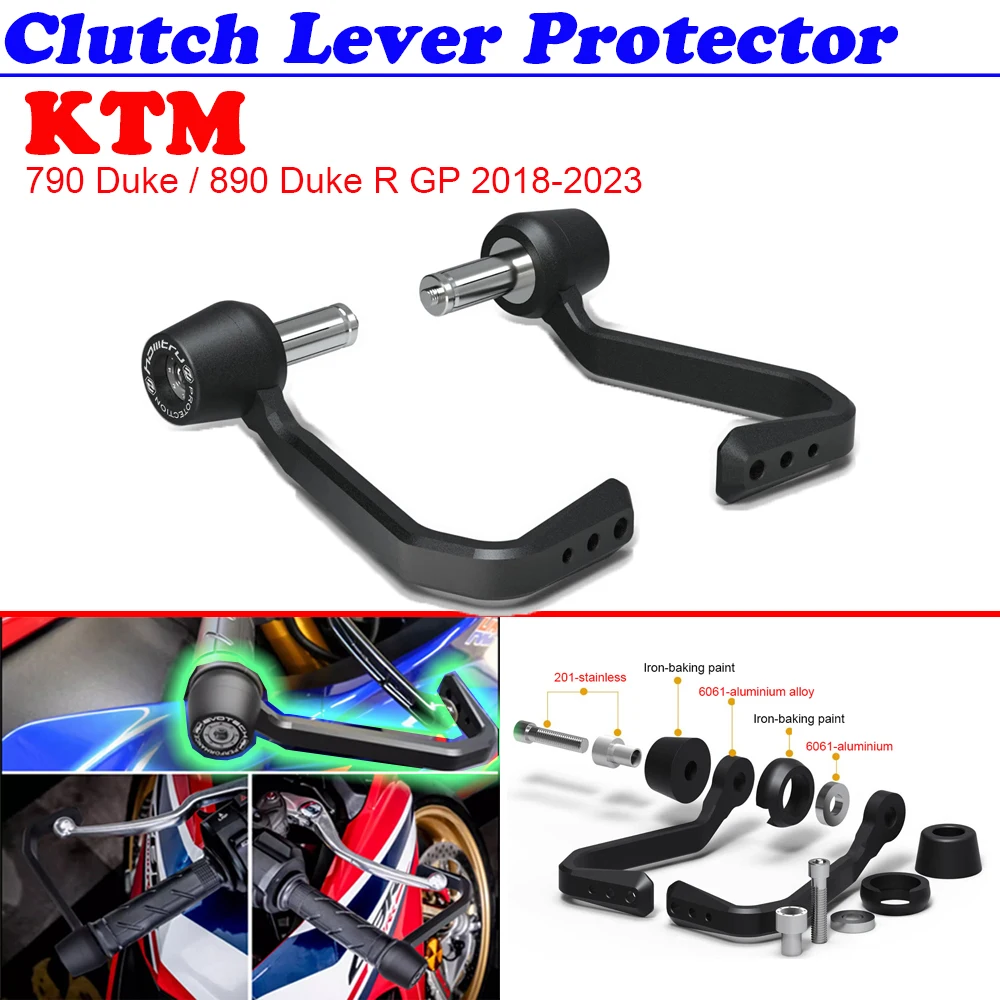 

For KTM 790 Duke / 890 Duke R GP 2018-2023 Brake and Clutch Lever Protector Kit