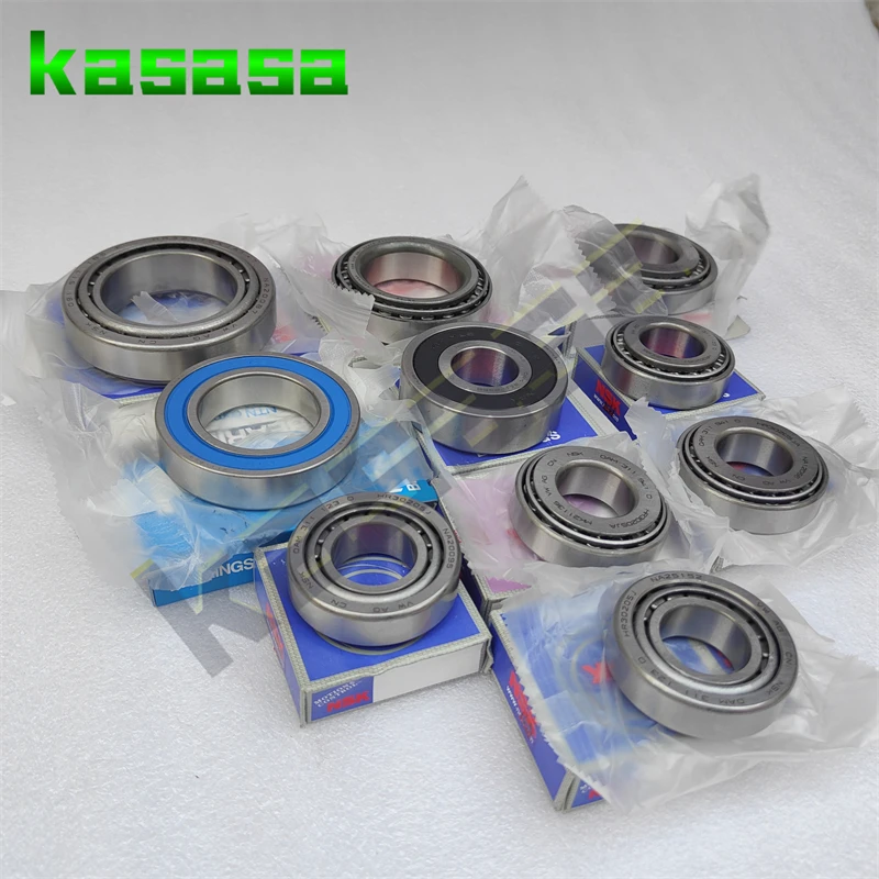 10PCS Band New Transmission DSG DQ200 OAM New 0AM Bearing Kit For VW AUDI SKODA