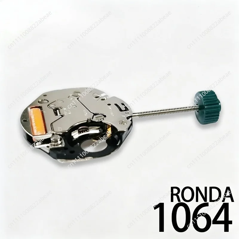 For Ronda 1064 Quartz Movement 15.3x18.2mm Diameter 2 Hands Small Second Watch Movement No. 321 No. 364 Battery for Repair