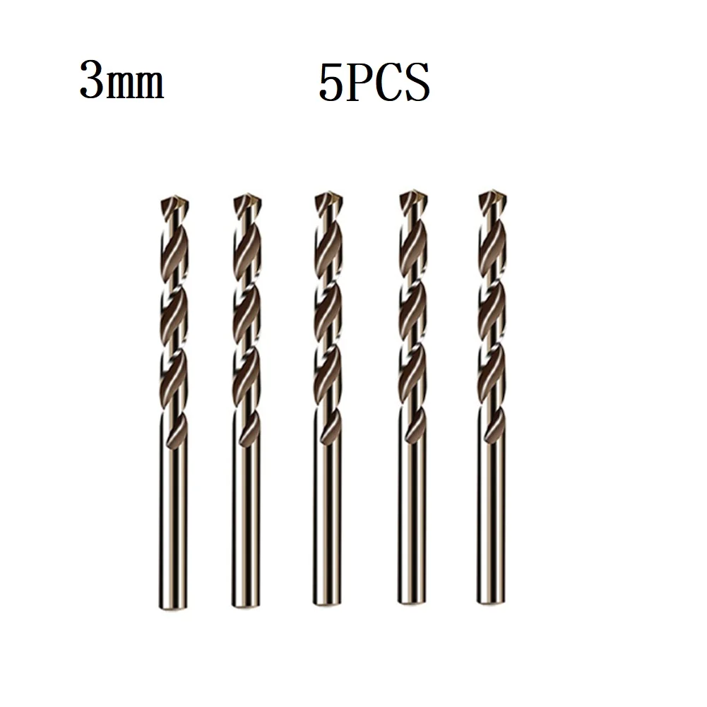 5/10pcs HSS M35 Kobalt Boor 1mm 1.5mm 2mm 2.5mm 3mm voor Rvs Vijzel Hoge Kwaliteit Kolomboor Power Tool Onderdelen - afbeelding 1