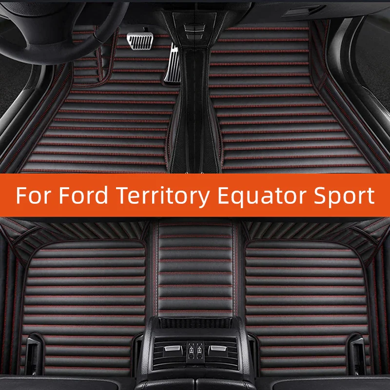 

Custom Leather Car Floor Mat For Ford Territory Equator Sport 2022 2023 2024 2025 2026 2027 Car Mat Interior Accessories