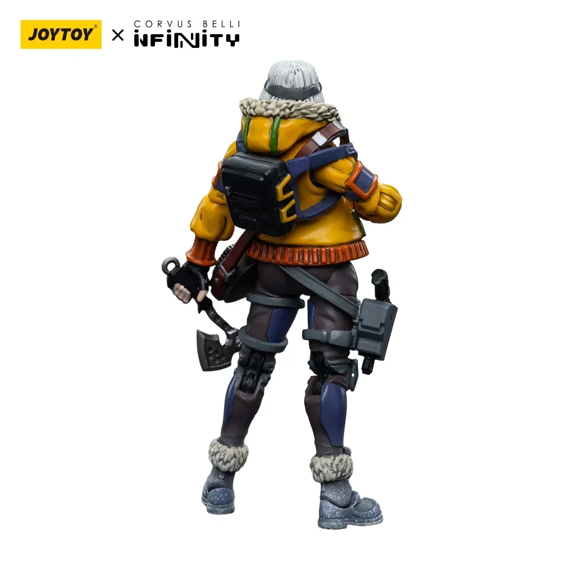 JOYTOY Infinity 1/18 Action Figures Anime 10.6cm Oktavia Grimsdottir lcebreaker's Harpooner Collection Model Toys Garage Kit