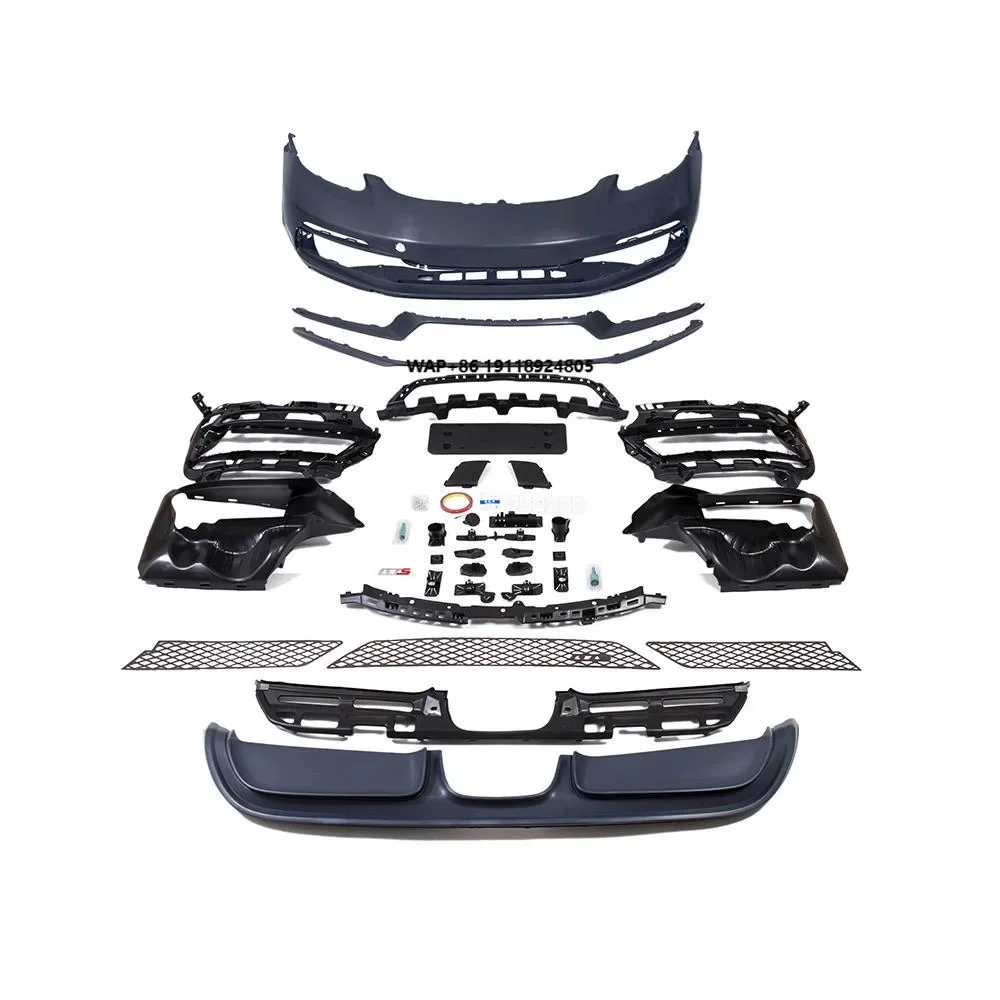 GTS/SD/Spyder Style Polypropylene Screw-On Front & Rear Bumper Kits for 718 982 New Condition