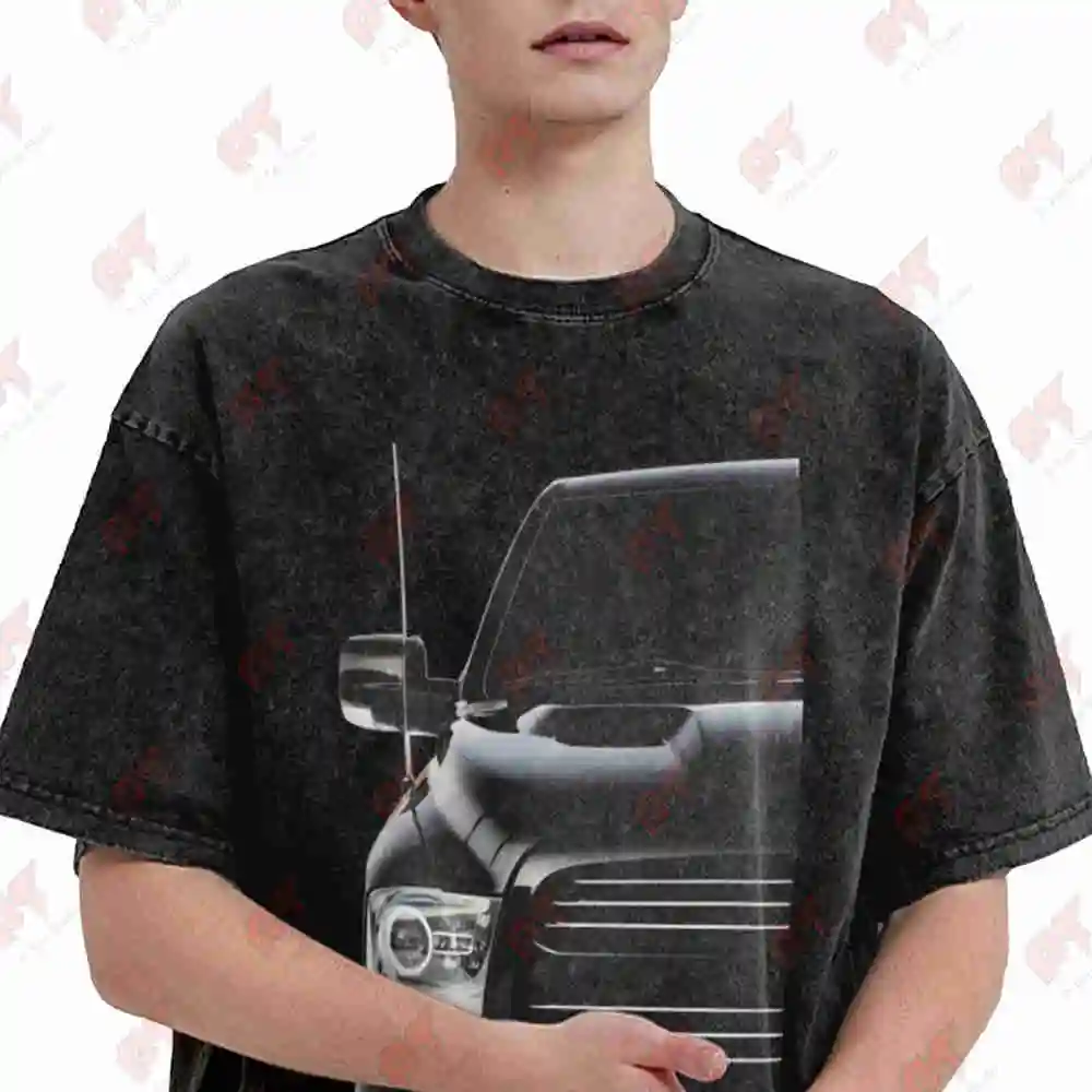 Pickup Truck Driver Vintage Washed Tee Pure Cotton T-Shirt