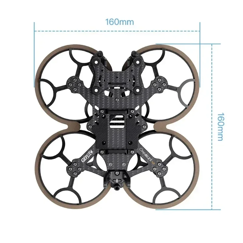 GEPRC Cinelog25 V2 GEP-CL25 V2 Frame 2,5 inch onderdelen Propelleraccessoire Basis Quadcopter FPV Freestyle RC Racing Drone