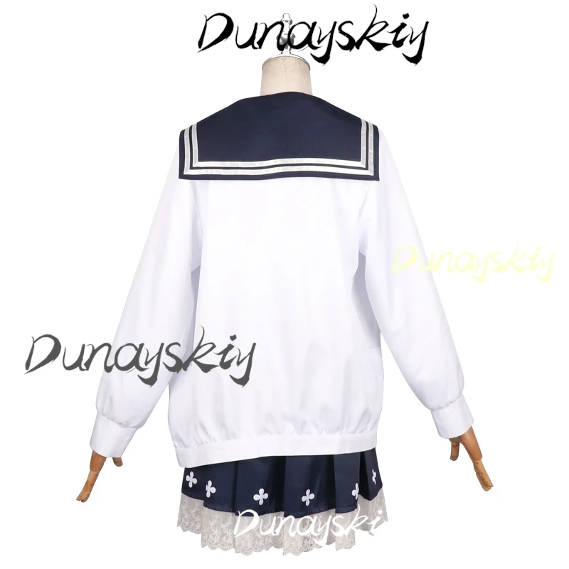 Ajitani Hifumi Cosplay Costume Wig Anime Blue Archive Ajitani Hifumi Uniform Women JK Suits Halloween Party Outfits Customized