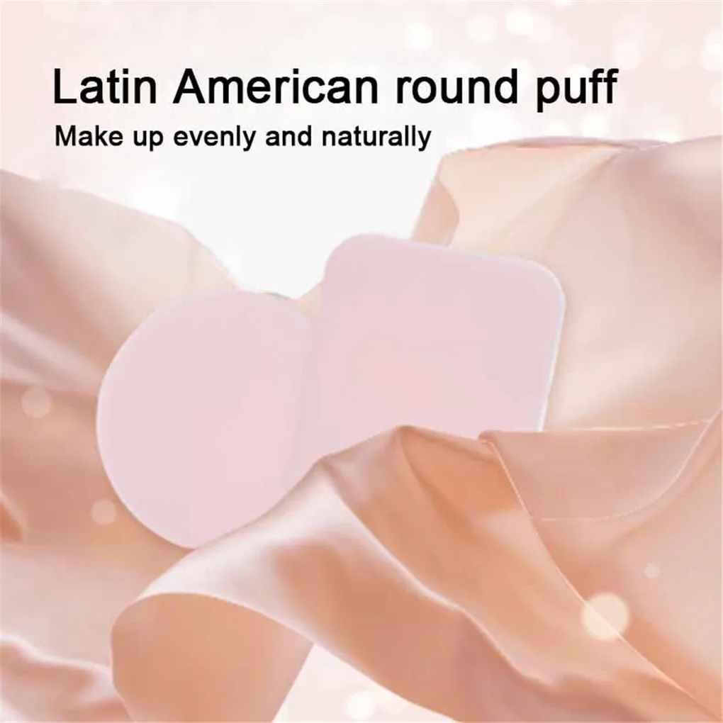 20 Pcs Facial Powder Foundation Puff Professional Round Shape Portable Soft Cosmetic Puff Makeup Foundation Sponge Beauty Tool