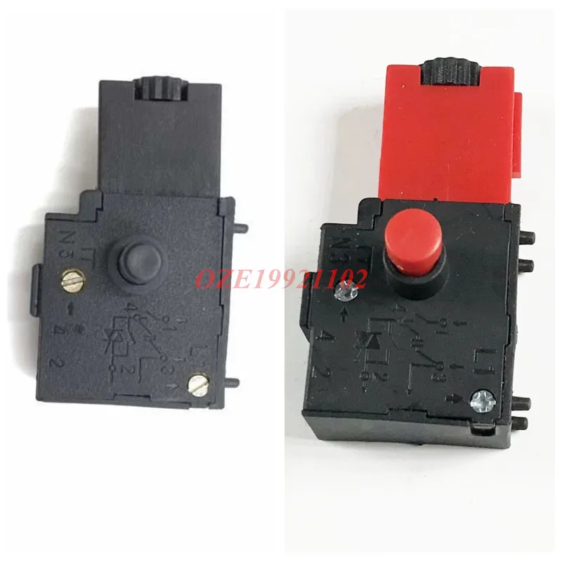 1PC 250VAC 4A 125VAC 10A Electric Power Tool Trigger Switch for Hitachi 10VA Drill Lock On