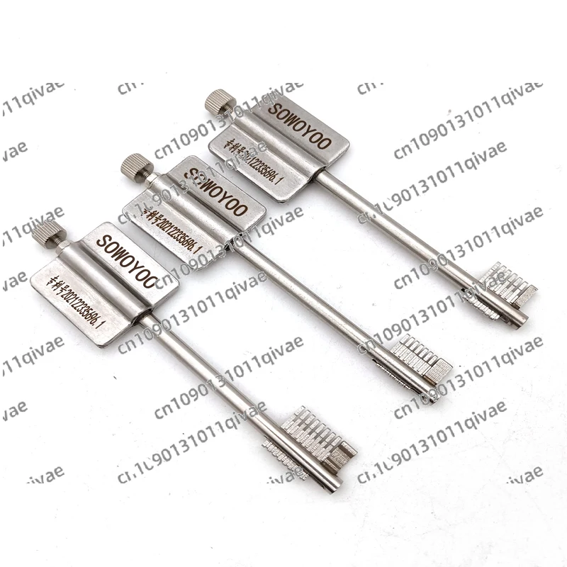 

3PCS Safe Leaf Unlocking Changeable Flagpole Key Locksmith Tools Pick