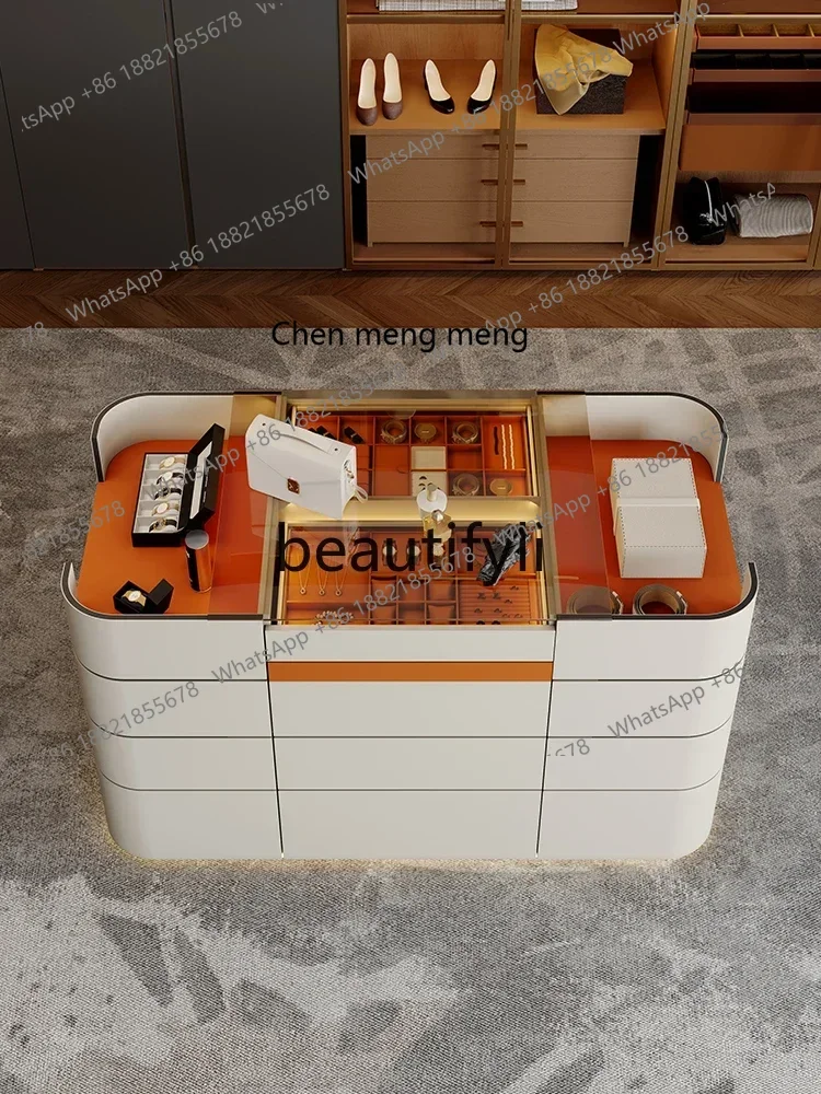 A182 C Modern home haute couture jewelry storage cabinet multifunctional locker display cabinet