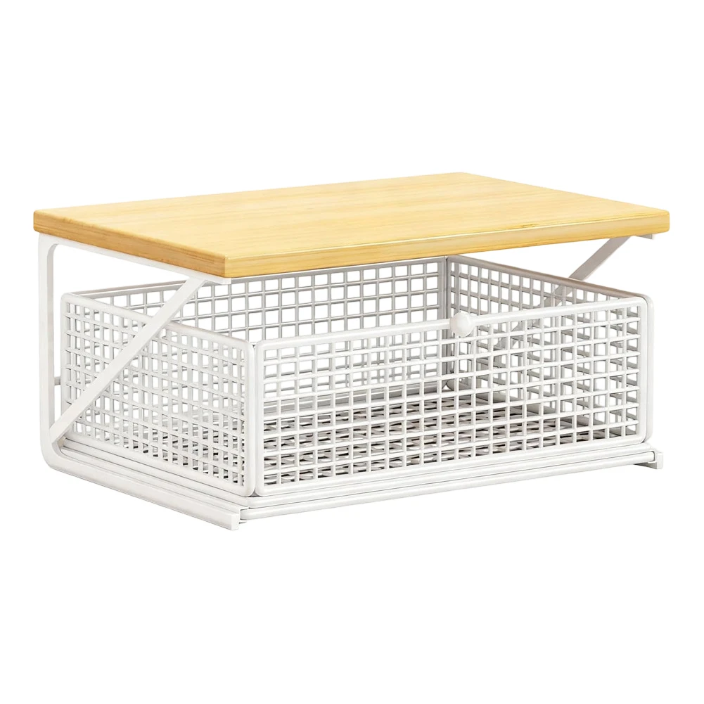 Space Saving Shelf 2-Tier Kitchen Rack For Small Kitchens Optimized Vertical Space Fits Small Electrical Devices