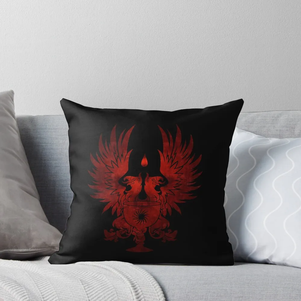 Dragon Age: Grey Warden Red Throw Pillow christmas pillow case Cushions pillow