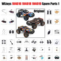 WLtoys Brushless Rc Car 1/10 104019 104016 104018 Gear/Shell/Anti-Collision/Differential/Receiver/Motor/Arm Original Spare Parts