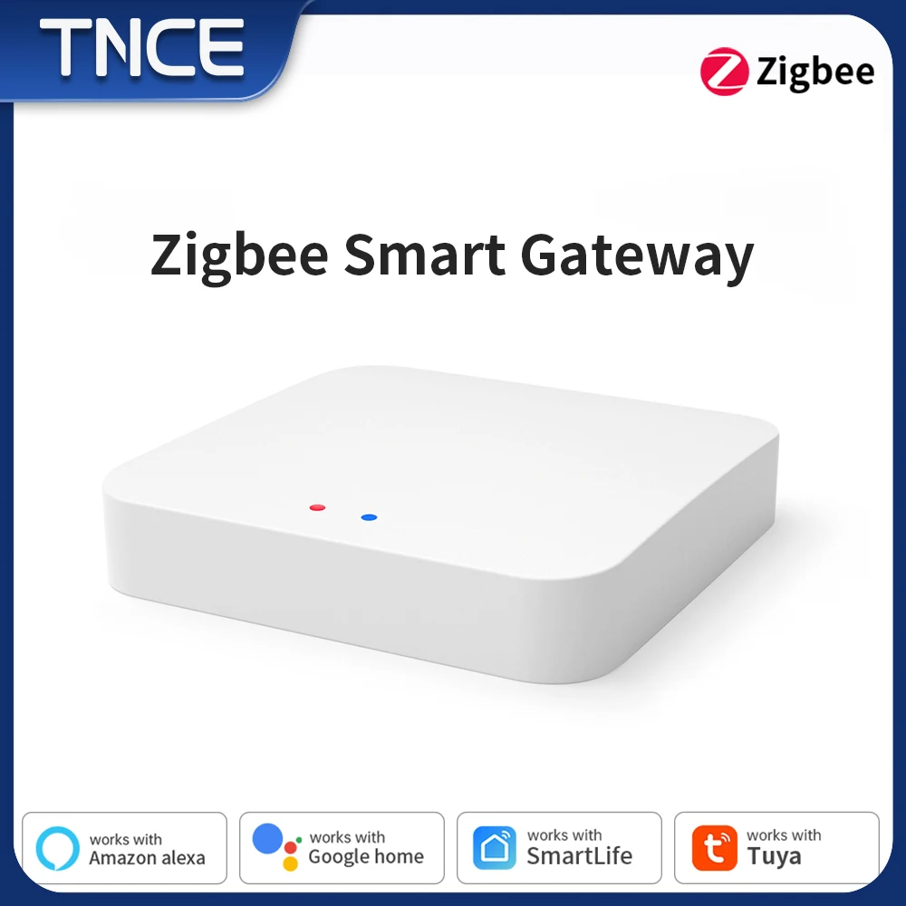 

TNCE Zigbee3.0 шлюз-концентратор tuya Беспроводная автоматизация Умный дом Устройство дистанционного управления Мост Поддержка alexa google home