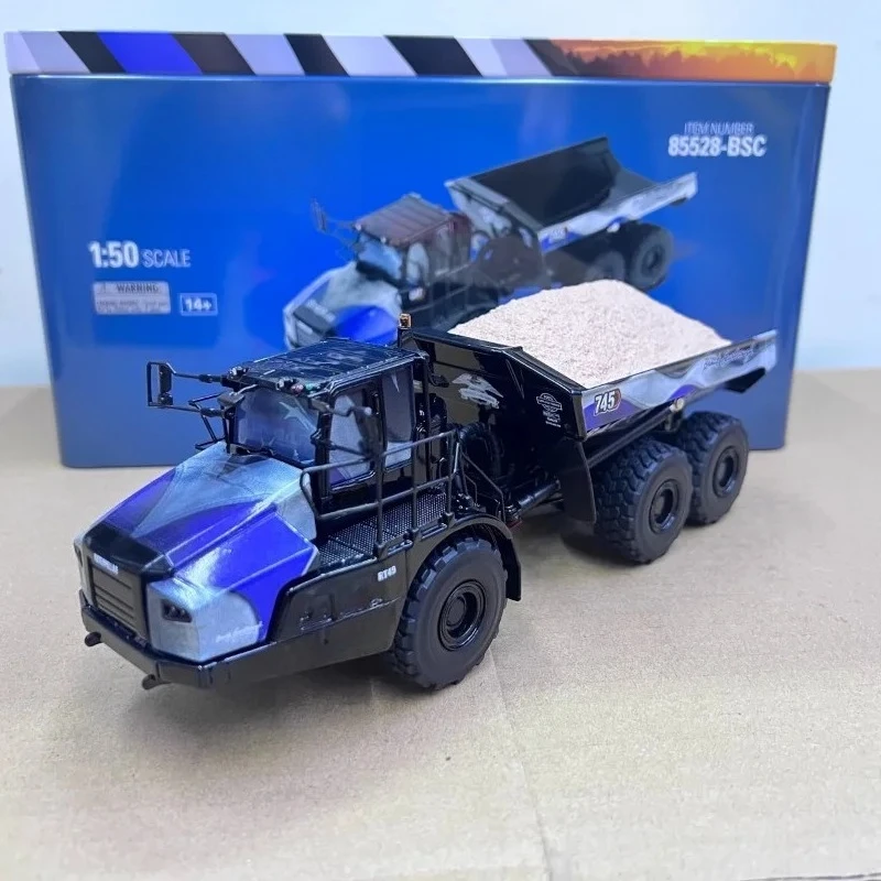 DM 1:50 for CAT 745 Brent Caterpillar Articulated Dump Truck Alloy Model 85528BSC