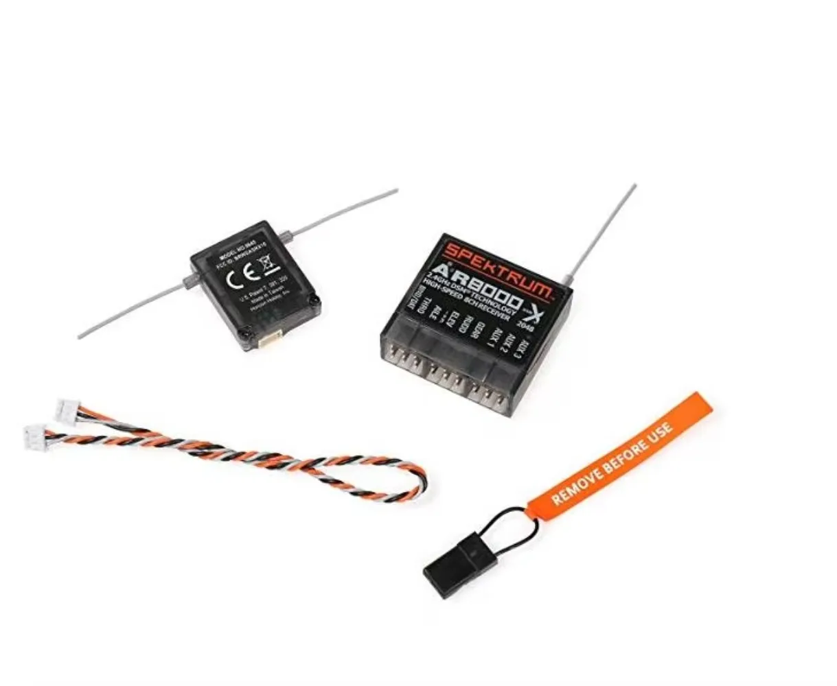 جهاز استقبال AR8000 2.4 جيجا هرتز 8CH يدعم DSM2 DSMX مع قمر صناعي ممتد لجهاز إرسال JR Spektrum DX7s DX8 DX9 Dx18 #3