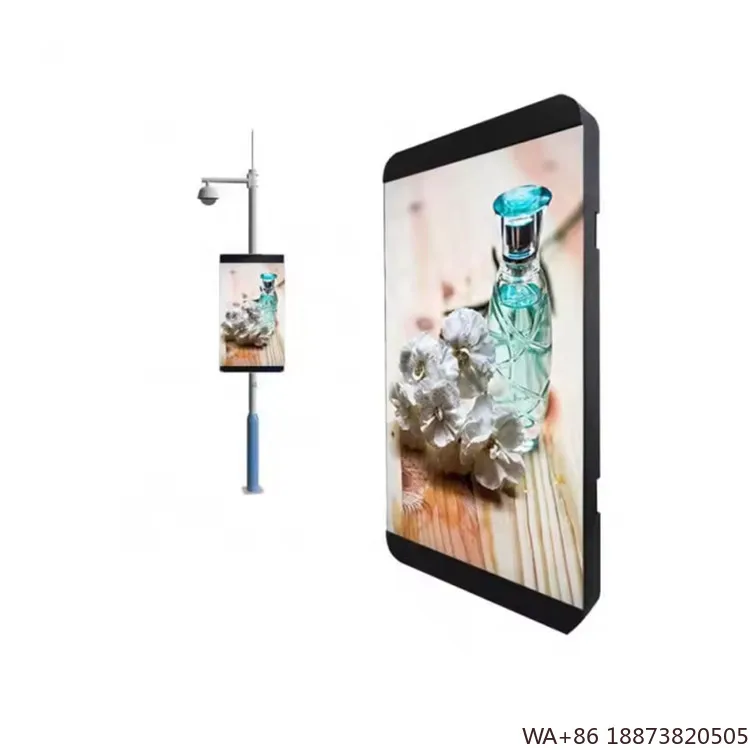 Display di controllo intelligente per esterni LED P4 Schermo pubblicitario digitale a facce singole e doppie per negozio al dettaglio di hotel in vendita