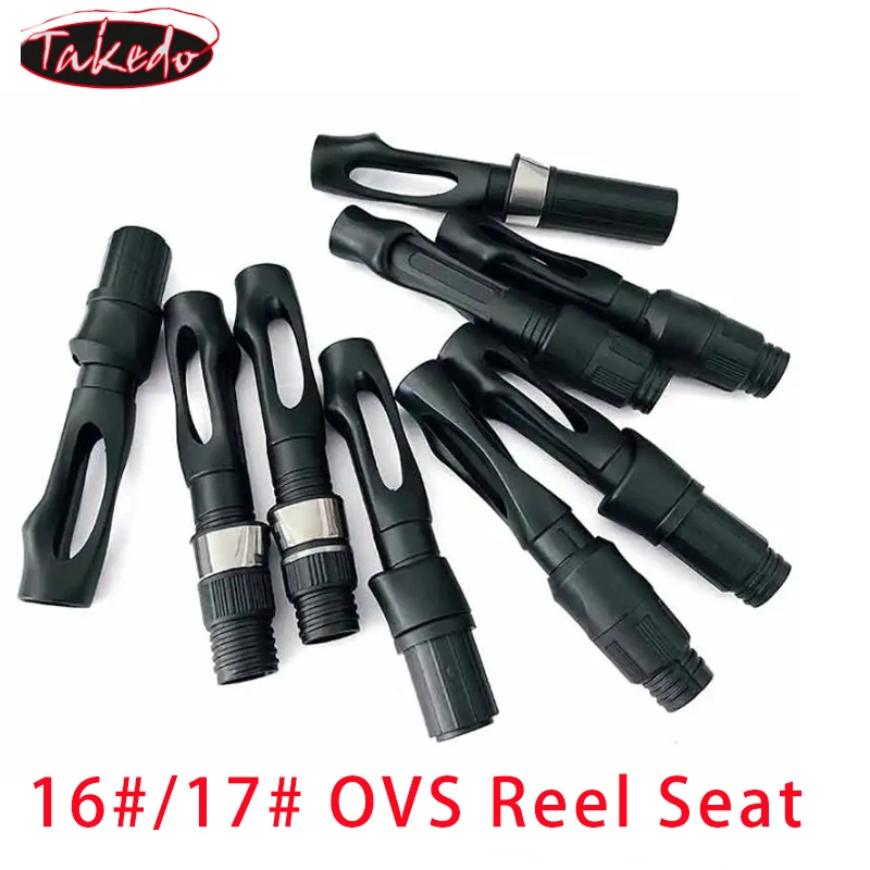 TAKEDO 16 #   17 #    OVS Spinning Reel Seat DIY Fishing Rod Building Repairing Refitting Akcesoria Komponenty Narzędzia
