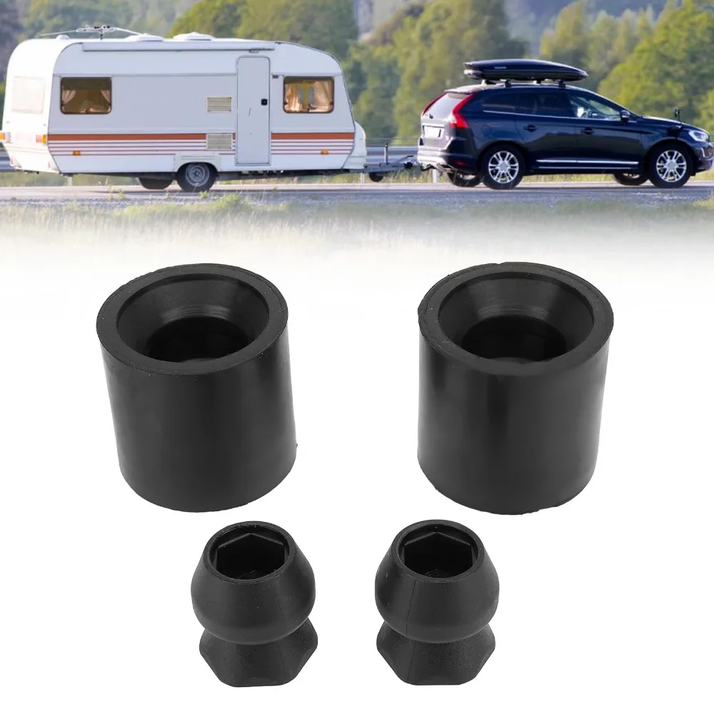 

2 Set Universal Fit Rubber Trailer Door Holder Black Deformation Proof Door Holder Kit Rubber Door Holder Trailer Door
