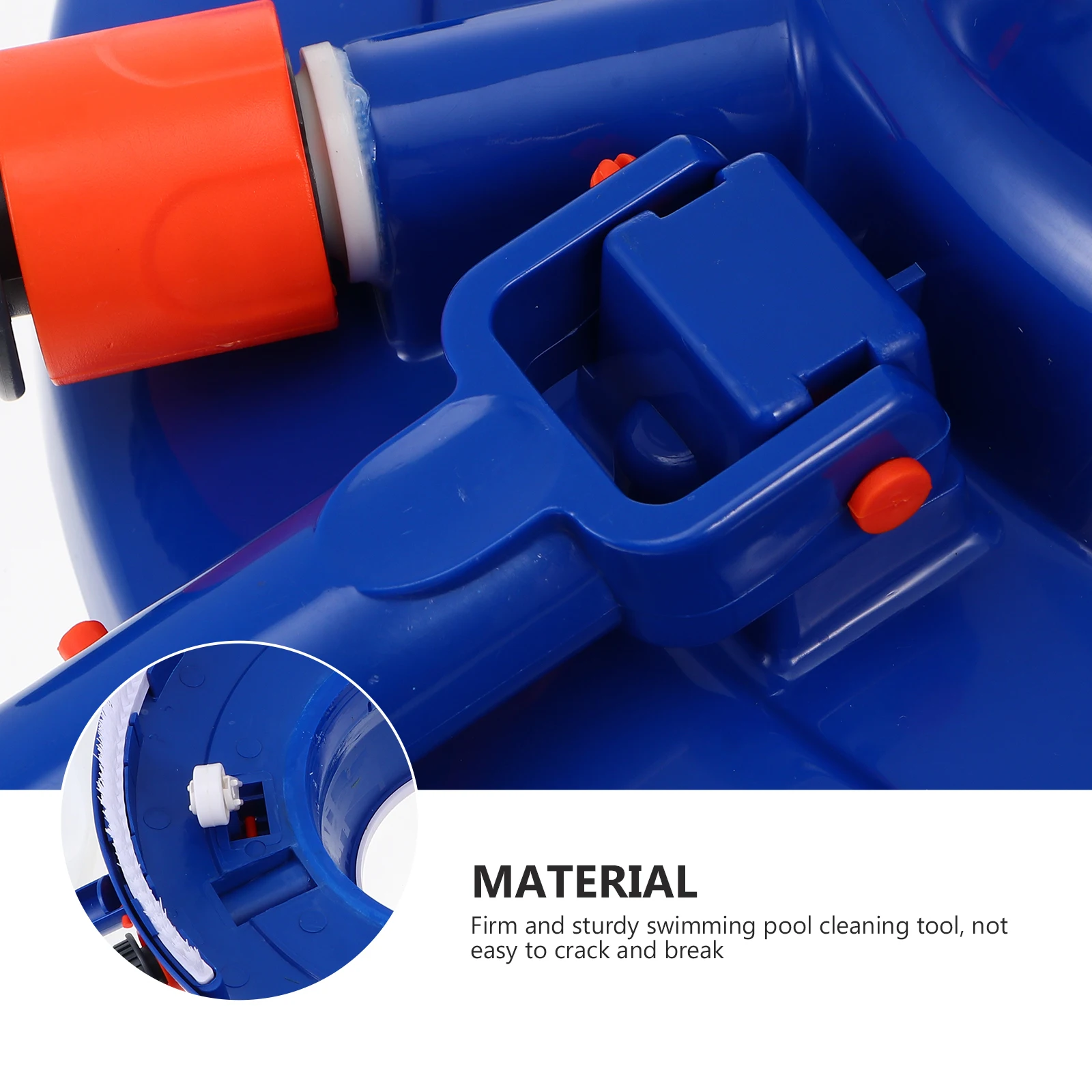

Portable Pool Cleaning Tool Handheld Vacuum Suction Head for Swimming Pools Durable ABS Material Long Service Life Practical
