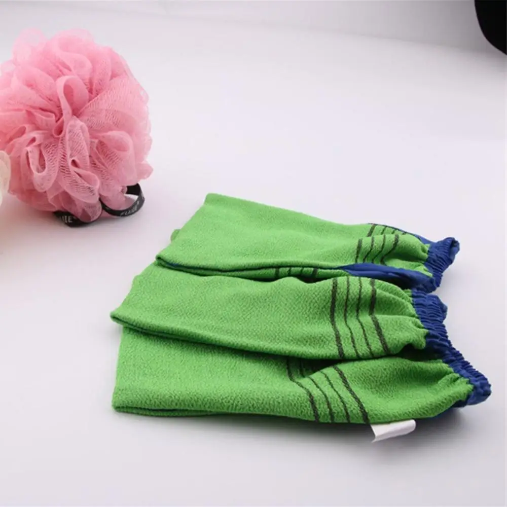 Shower Towel Elastic Moisturizing Fibre Blue Body Massage Bathing Tools Shower Body Brush Soft Durable Sponge Single Exfoliating