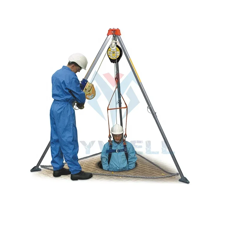 M-ST01 High Quality Confined Space Lifting Rescue Safety Tripod Complete Set For Rescue