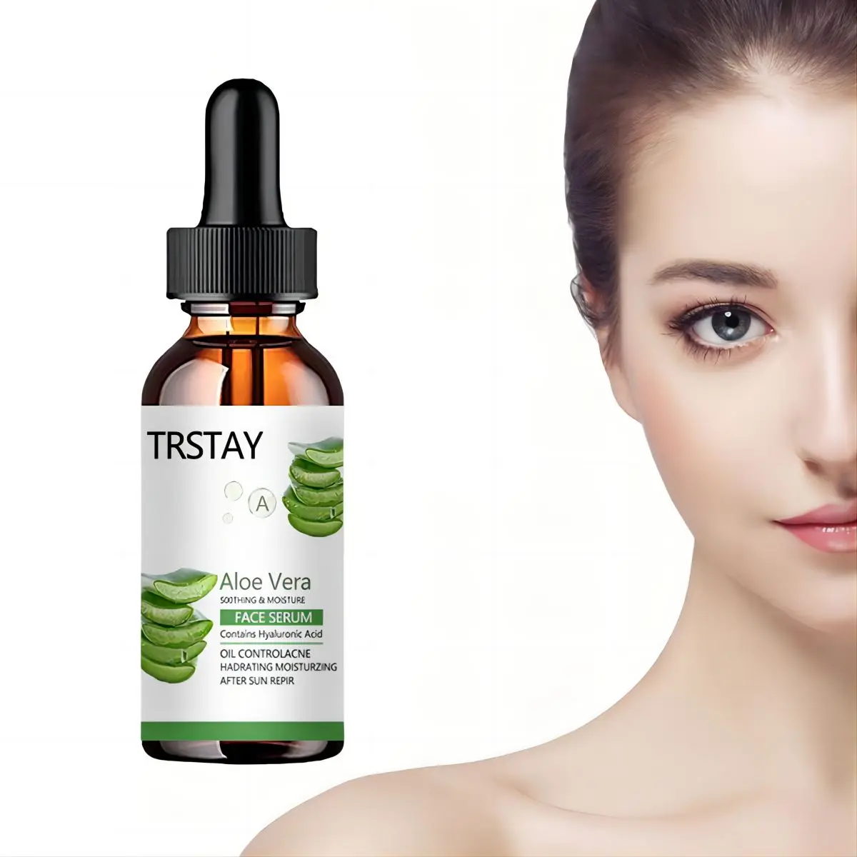 

Aloe Vera Anti-aging Face Serum Vitamin E Aloe Vera Hydrating Brightening Moisture Face Essence Dark Spots Wrinkles