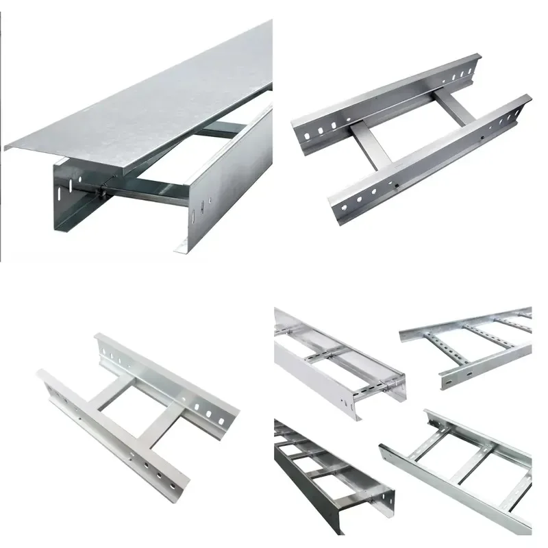 Aluminum Alloy Light Cable Ladder Frame Power Distribution System Solar Power Plant
