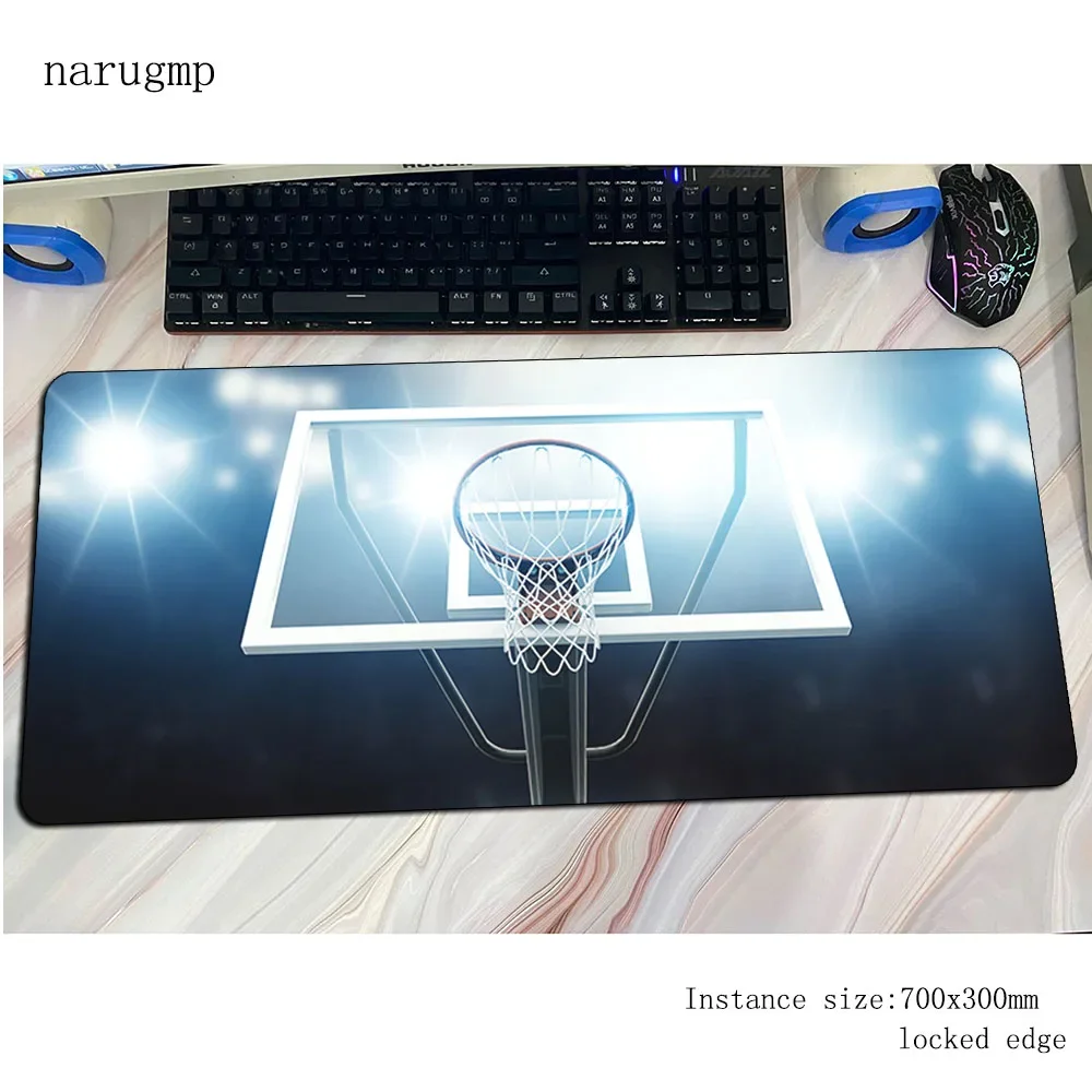 

Basketball mouse pad gamer big mousepad 70x30cm rubber desk mat Halloween Gift gaming accessories pc keyboard mats oversized
