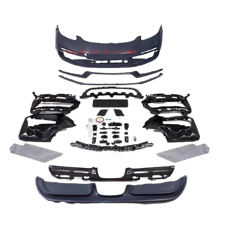 SKY Factory Price GTS Body Kit for 982 718 Cayman Boxster New Condition Includes Front Bumper Rear Diffuser Clips