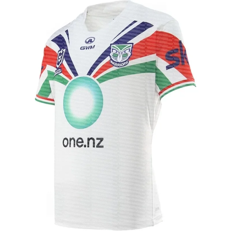 Camiseta deportiva para hombre, camiseta de manga corta de los New Zealand Warriors, ideal para rugby, camiseta para entrenamiento deportivo, ropa deportiva para hombre y mujer.
