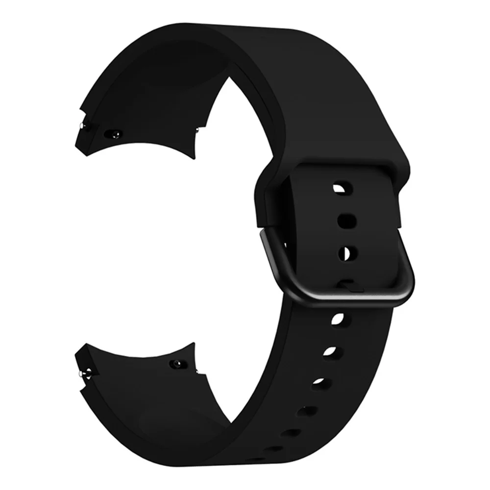 Pulseira de Silicone para Samsung Galaxy Watch, Pulseira de Substituição de Relógio Esportivo, 7, 6, 5, 4, 44mm, 40mm, 45mm, 47mm, 43mm, 46